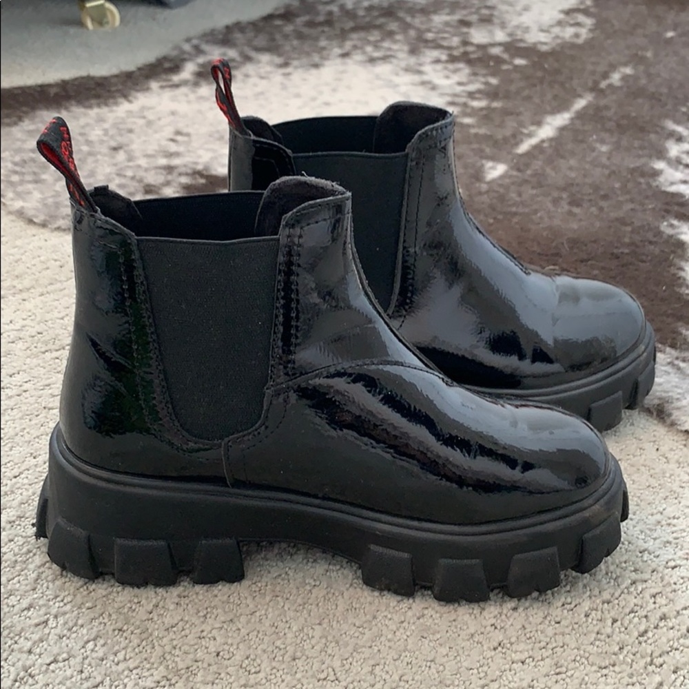Lug Sole Chelsea Boots